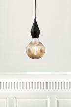 Aktion: Nur noch angezeigter Bestand verfügbar:   Nordlux E27 Avra Stripes LED-Filament Leuchtmittel 2W Extra Warmweiß Smoke